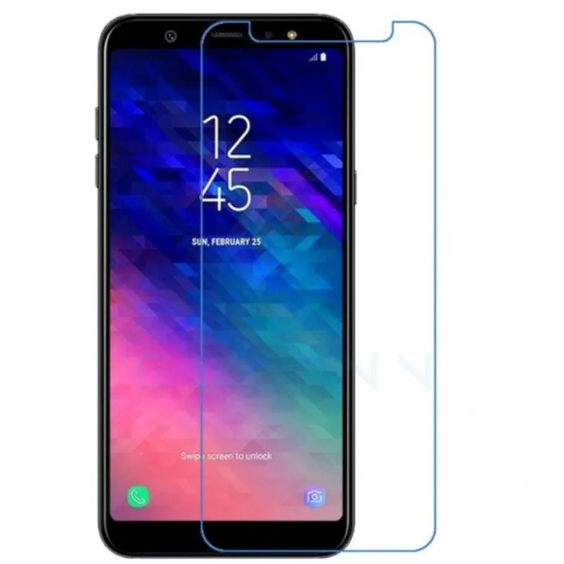 Защитное стекло Gulymm для Samsung Galaxy A6 2018 закаленное A 6 Plus A6Plus | Мобильные телефоны и