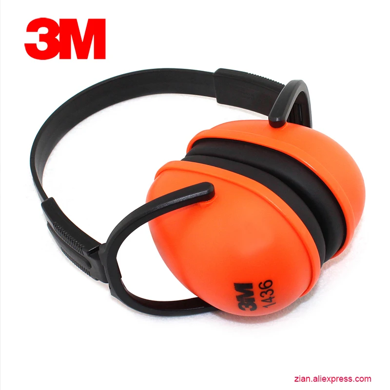 Buy High quality 3M 1436 Earmuffs NRR 23DB Anti noise