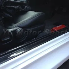 Автомобильные аксессуары углеродного волокна порога плиты, пригодный для 1995-1998 R33 GTR GTS порога пластина автомобиля стиль