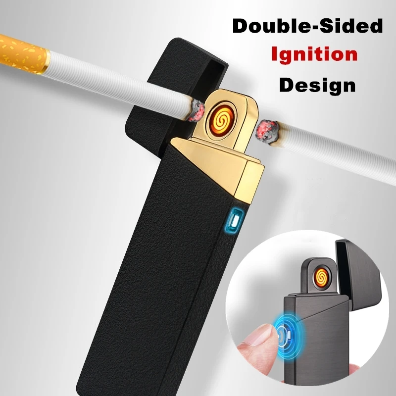 Smart Touch USB Electronic Arc Lighter Portable Touch Sensor Cigarette