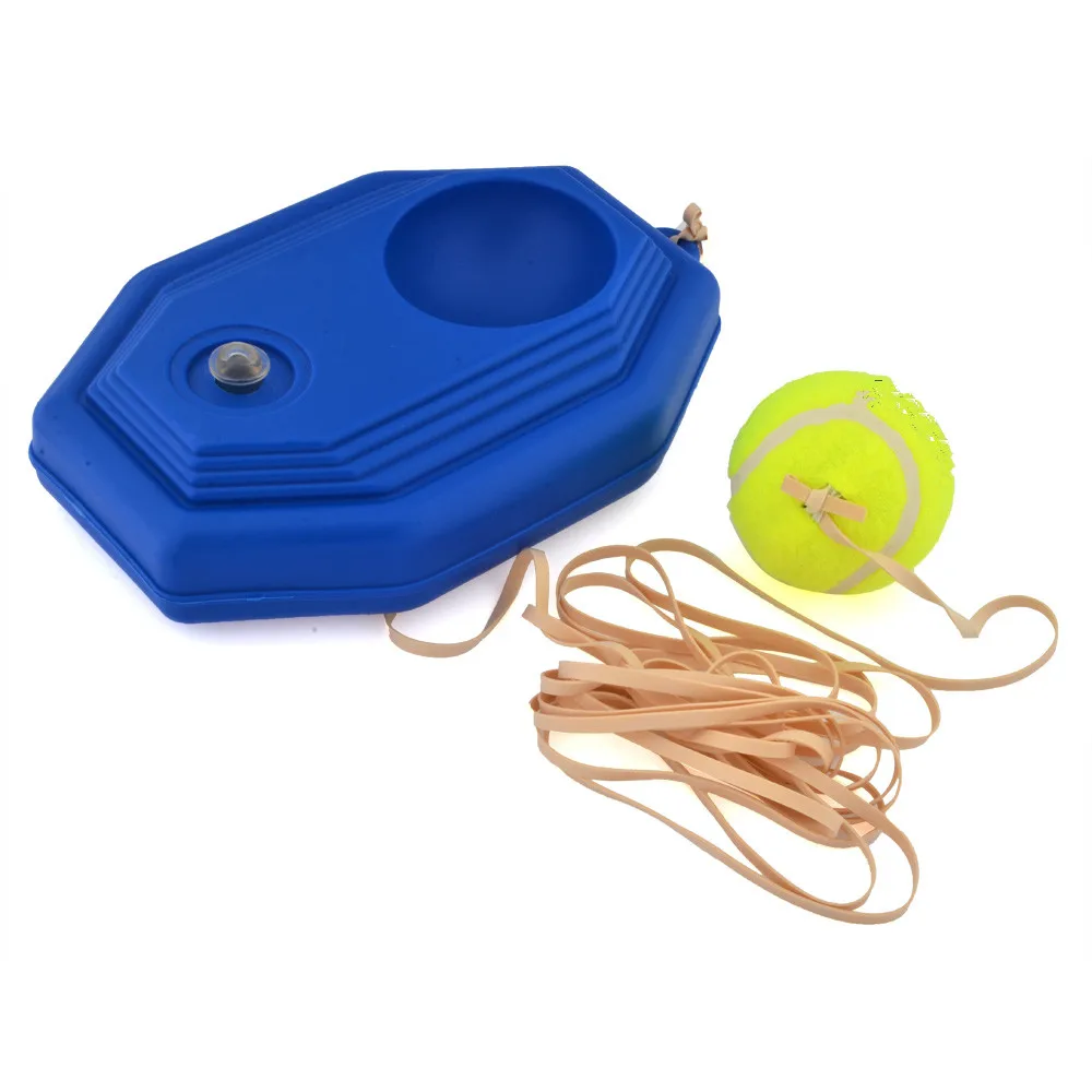 Резиновая теннис Тренажер + Pratice теннисный мяч добавить воды база для начинающих теннисистов кроссовки Спорт на открытом воздухе