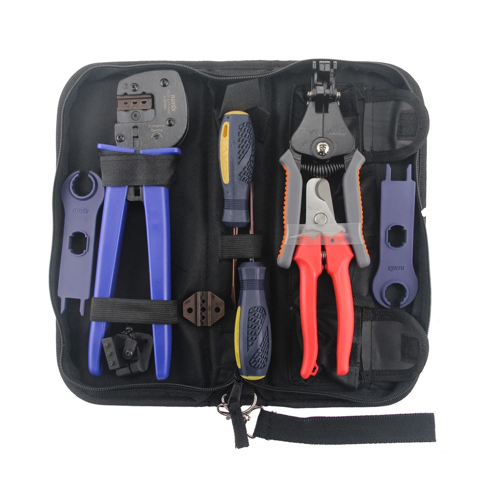 Multi Electrical Tools Kit For Wire Cable Crimping Cutting Stripping
