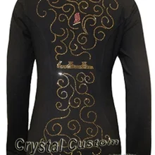 Катание на коньках платье дети красивые бренд Vogue Фигурное катание куртка для конкурса J2012