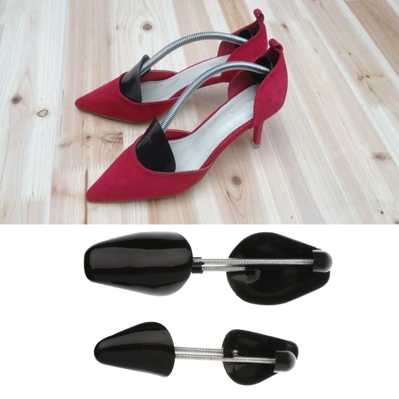 

EYKOSI 1Pair Shoes Plastic Fixed Fits Support Stretcher Shaper Spring Shoe Trees