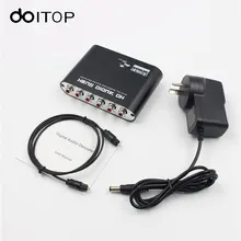 DOITOP 5.1 Audio Decoder SPDIF Coaxial to RCA DTS AC3 Optical Digital Amplifier Analog Converter Amplifier HD Audio Rush #