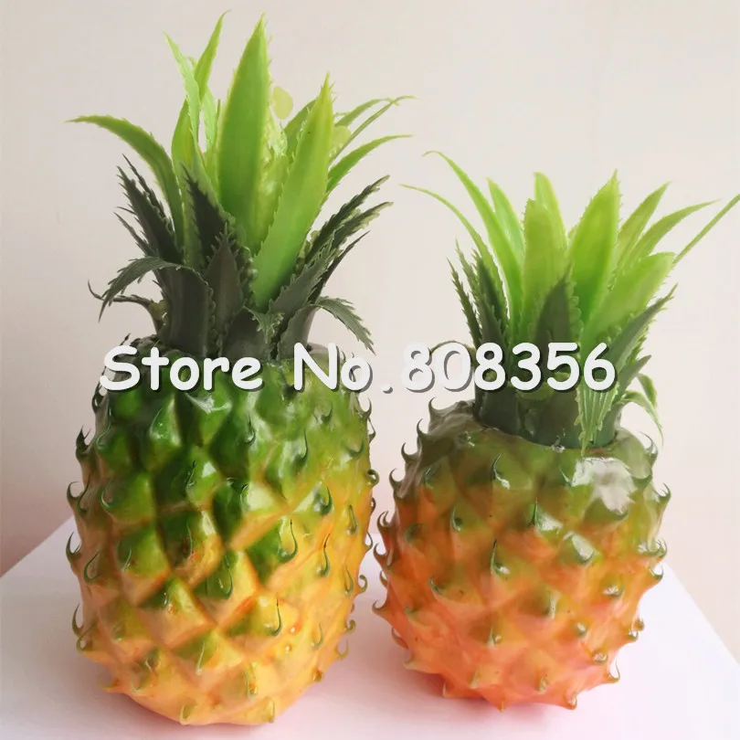 6pcs Artificial Pineapple Fruit Vegetables Simulation ...