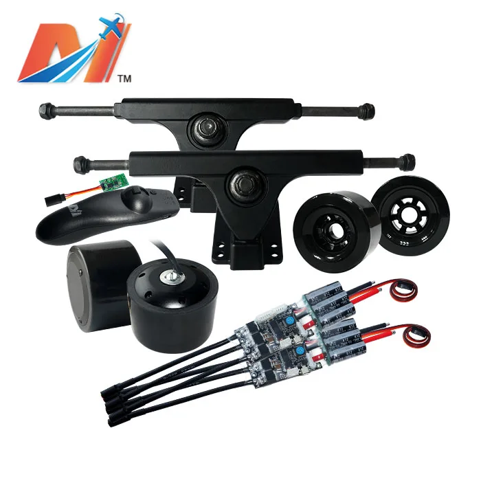 Maytech (9pcs 10 off) dual hub motor skateboard kit 90mm hub motor