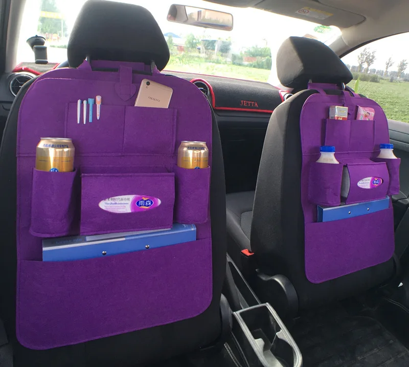 RUPUTIN войлочные чехлы на заднее сиденье, карманы для автомобильного ...