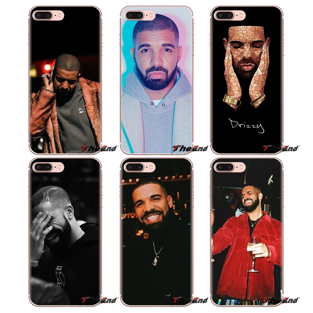 

For iPod Touch Apple iPhone 4 4S 5 5S SE 5C 6 6S 7 8 X XR XS Plus MAX Drake Hotline Bling Transparent Soft Cases Covers