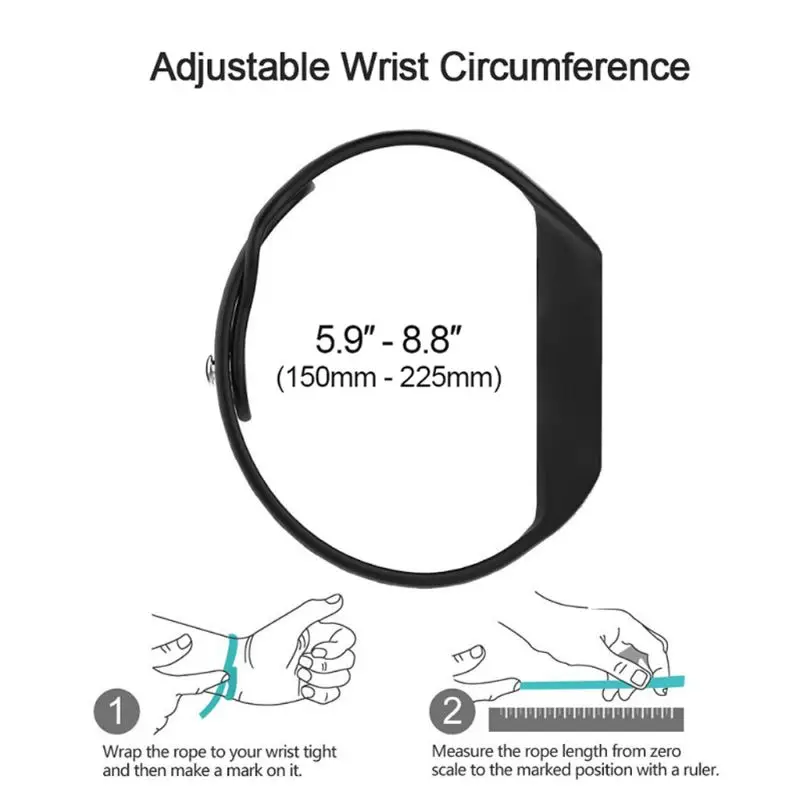 Two-tone Soft Silicone Wrist Strap Sports Watchband Replacement for Tomtom Touch Smart Watch Accessories