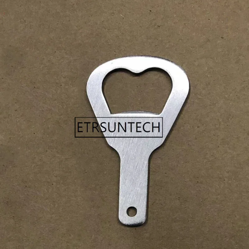 200pcs Stainless Steel Opener Parts Holes Beer Bottle Opener Parts Cap