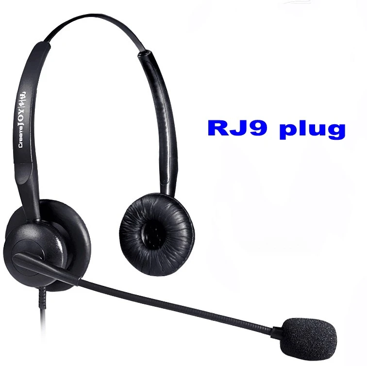 binaural noise cancelling headset