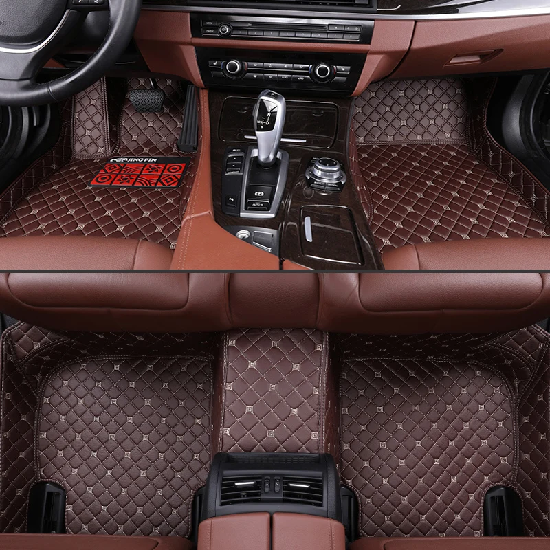 Автомобильные коврики для Jaguar XF XE XEL XFL XK F PACE Фирменные Твердые Мягкие аксессуары