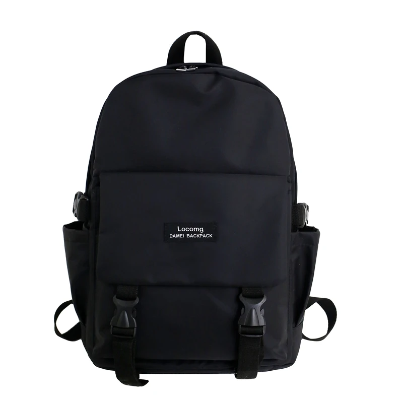 

2019 Fashion Waterproof nylon Backpack Girls Schoolbag Shoulder Bag High Quality Women Backpacks Simple Casual travel Bag