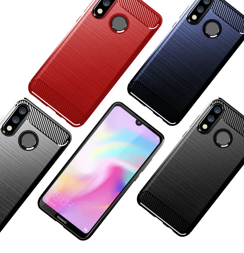 Чехол для Huawei Nova 4E противоударный чехол задней панели телефона 4 мягкий из