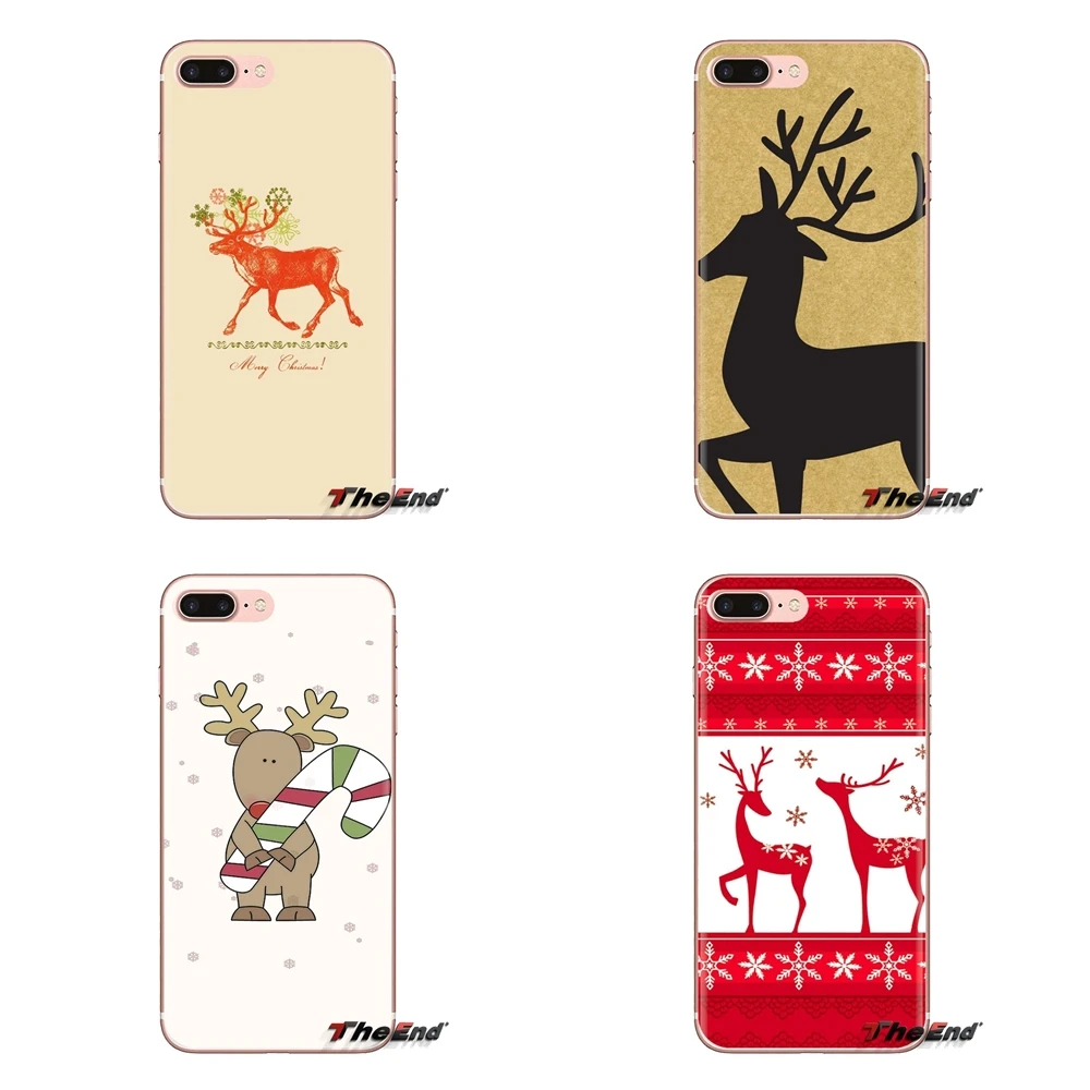 

For Oneplus 3T 5T 6T Nokia 2 3 5 6 8 9 230 3310 2.1 3.1 5.1 7 Plus 2017 2018 Silicone Phone Skin Case xmas deer Phone wallpapers