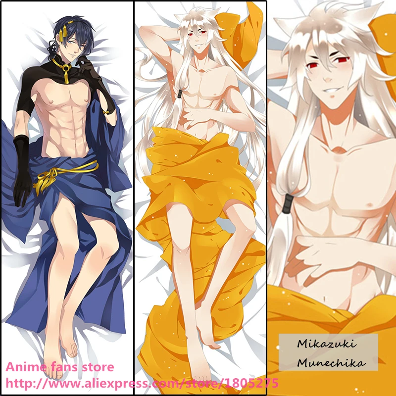 Аниме Touken Ranbu Mikazuki Munechika BL японская онлайн-игра наволочка чехол для подушки