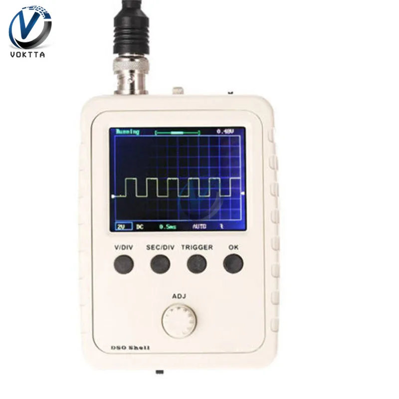 Полностью Собранный/DIY комплект 15001K DIY цифровой осциллограф комплект 2,4 дюймов с корпусом чехол-коробка