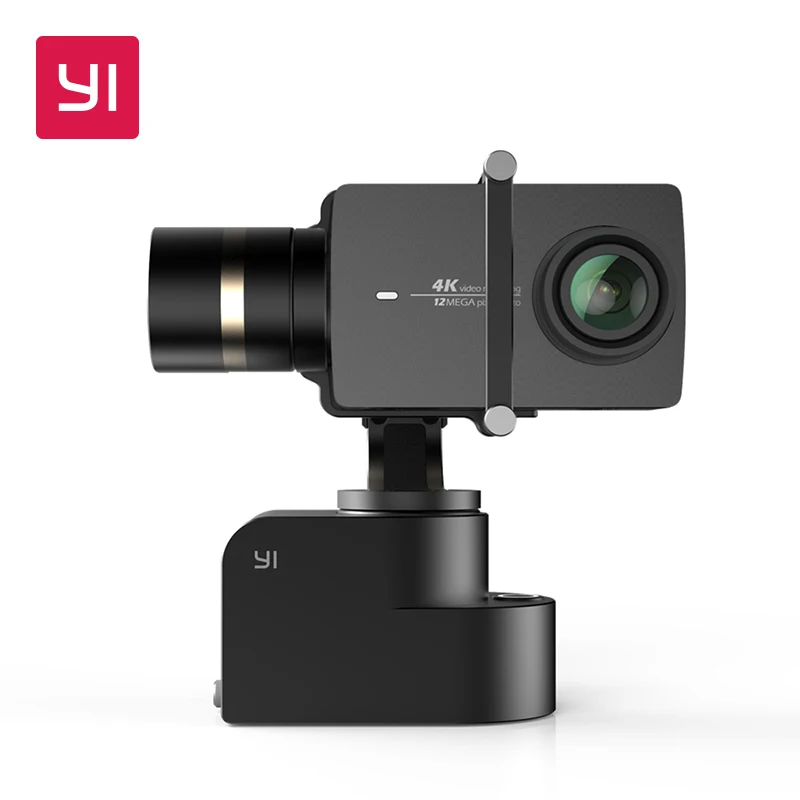YI Handheld Gimbal With YI 4K Action Camera and Selfie