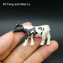 Имитация коровы животных молочные модели Твердые Эмуляции фигурка обучающее руководство обучающая игрушка