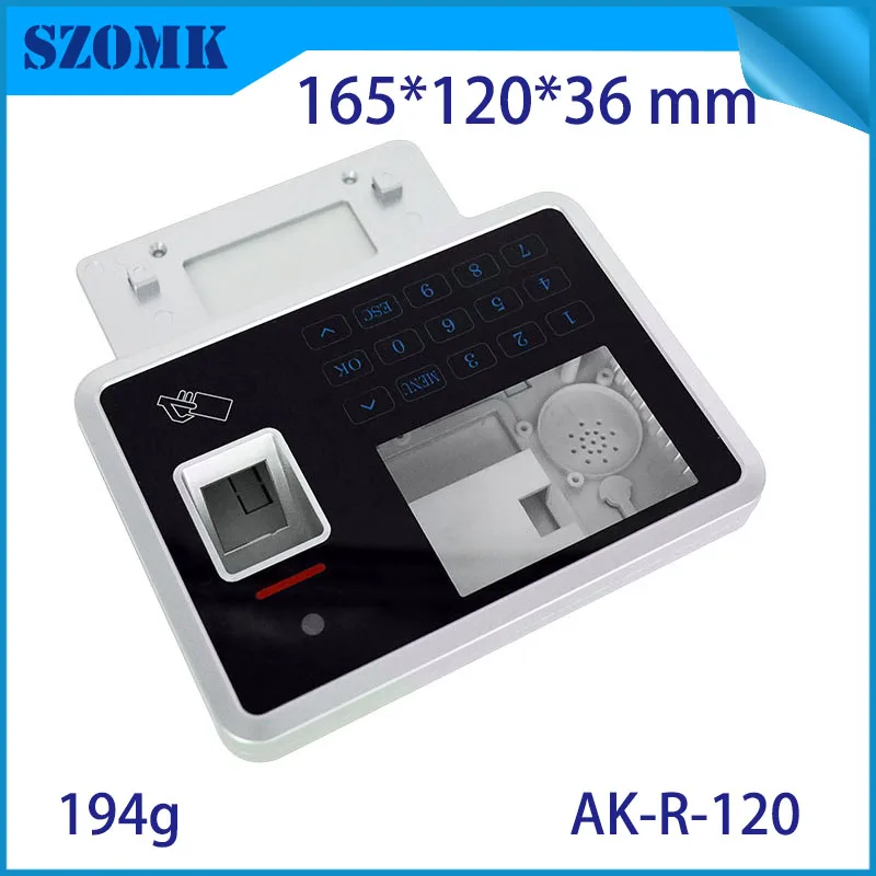 szomk fingerprint scanner alarm access control plastic housing abs plastic enclosure for electronics project equipment box plastic doorbell cabinet plastic enclosure for pcb (6)