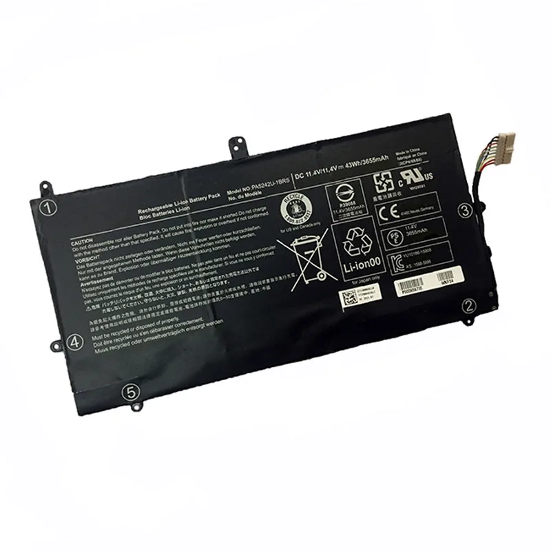 7XINbox 43Wh 11 4 V оригинальная фотобатарея для ноутбука Toshiba Satellite Радиус 12