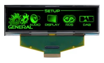3,12 дюймов зеленый O светодиодный ЖК-дисплей Экран 256X64 O светодиодный ЖК-дисплей светодиодный Дисплей модуль с SSD1322 Водительская подушка безопасности для Arduino