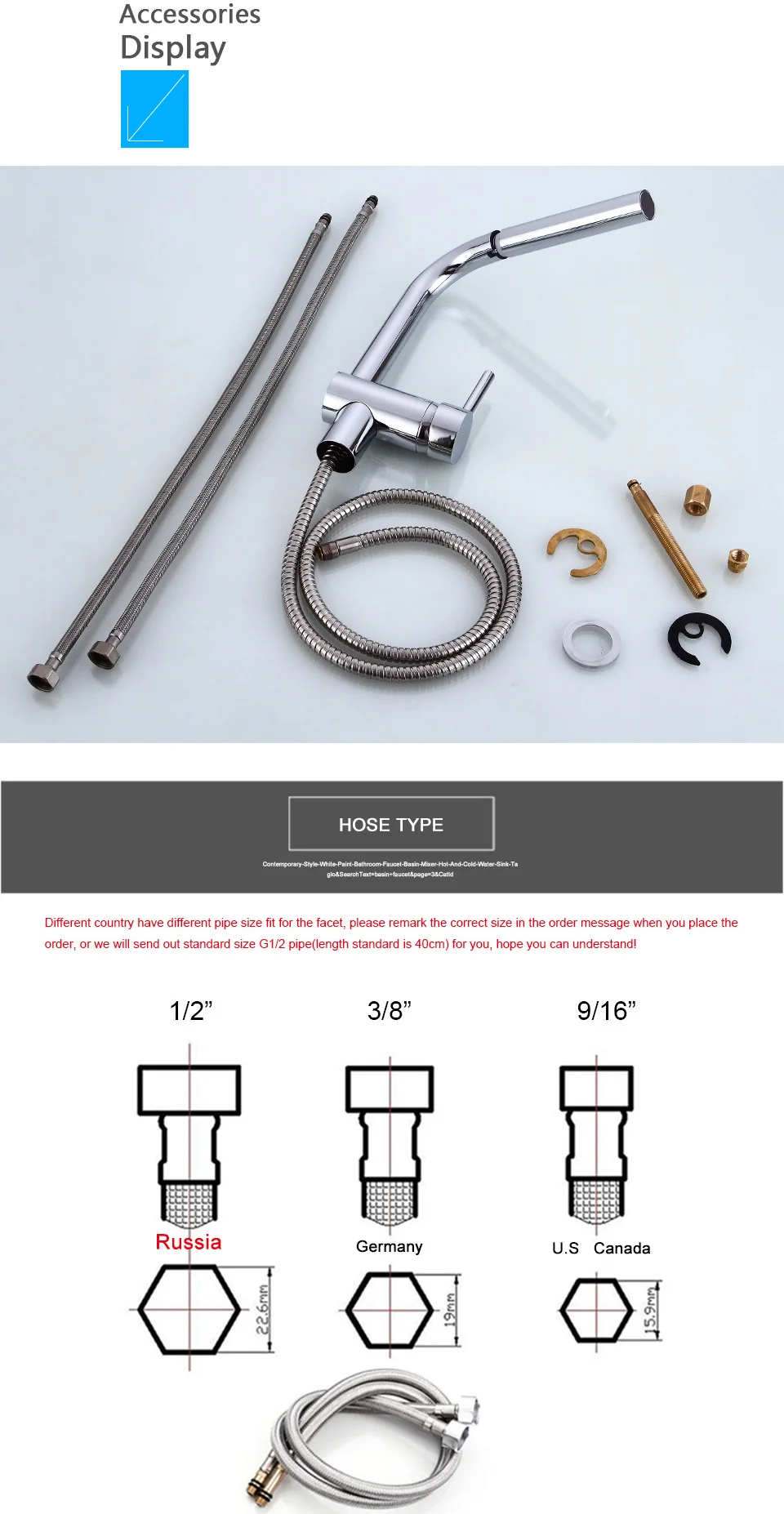 ROVATE Sink Taps Kitchen Faucet Pull out Spout Brass Chrome Single Hole Mounted Cold and Hot Mixer Rotatable Faucet