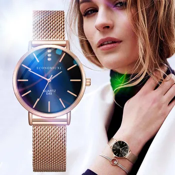 

Luxury Women Watches Women Ladies Watches Rose gold Bracelet Watch Quartz Dress Wristwatch relogio feminino #20