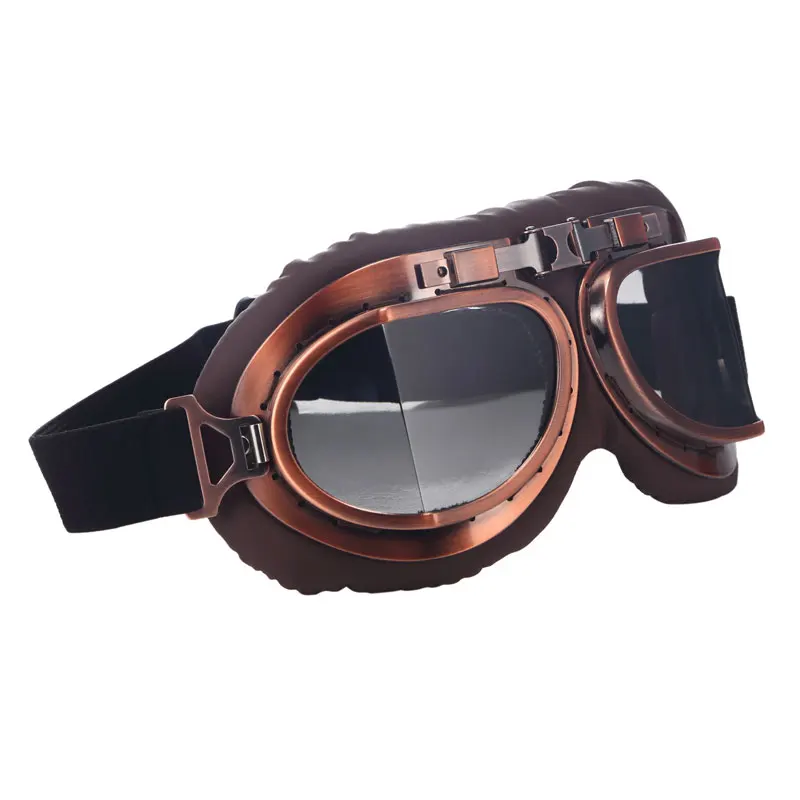 Nuoxintr Outdoor Sport Motorcycle Goggles Vintage Motocross Glasses Dirt Bike  For Harley Moto Protection Eyewear UV Protection