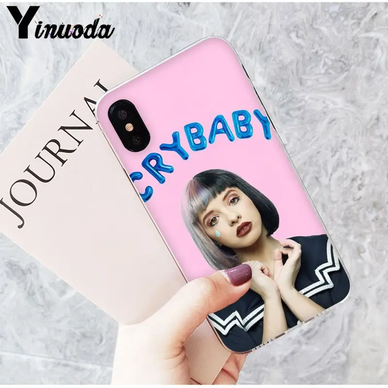 Yinuoda Melanie Martinez Cry baby мягкий силиконовый черный чехол для телефона для iPhone 5 5Sx 6 7 7plus 8 8Plus X XS MAX XR - Цвет: A14