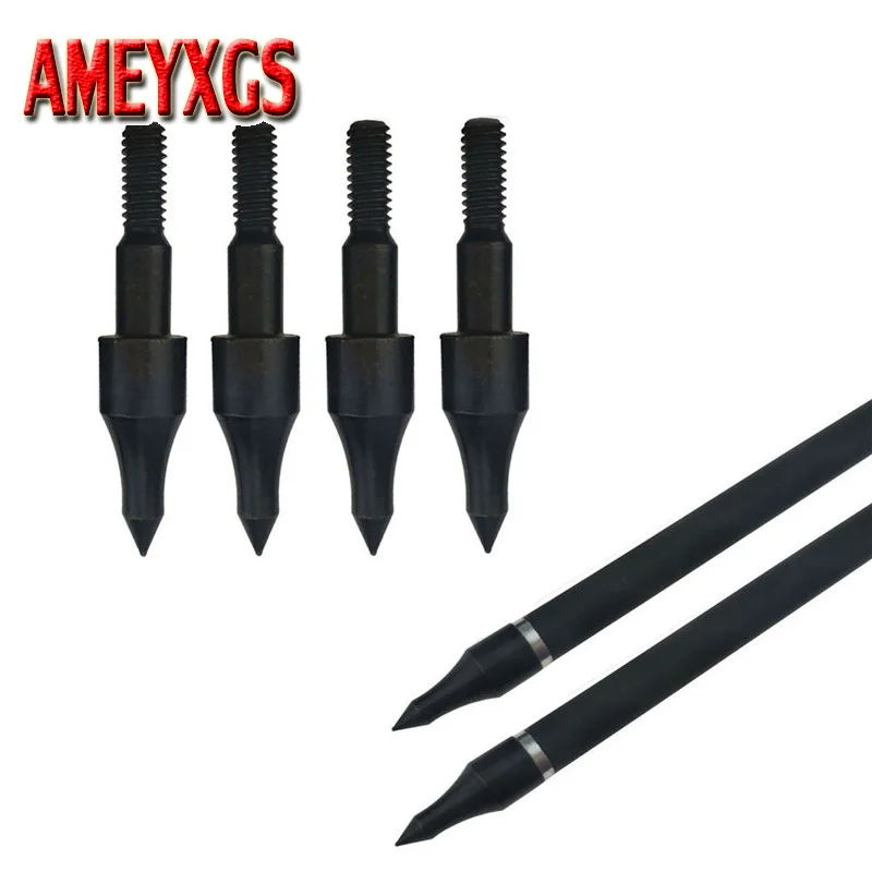

20pcs Archery Arrowhead Zinc Bow Target Points Practice Arrow Broadhead Steel Arrow Shooting Hunting Accessories