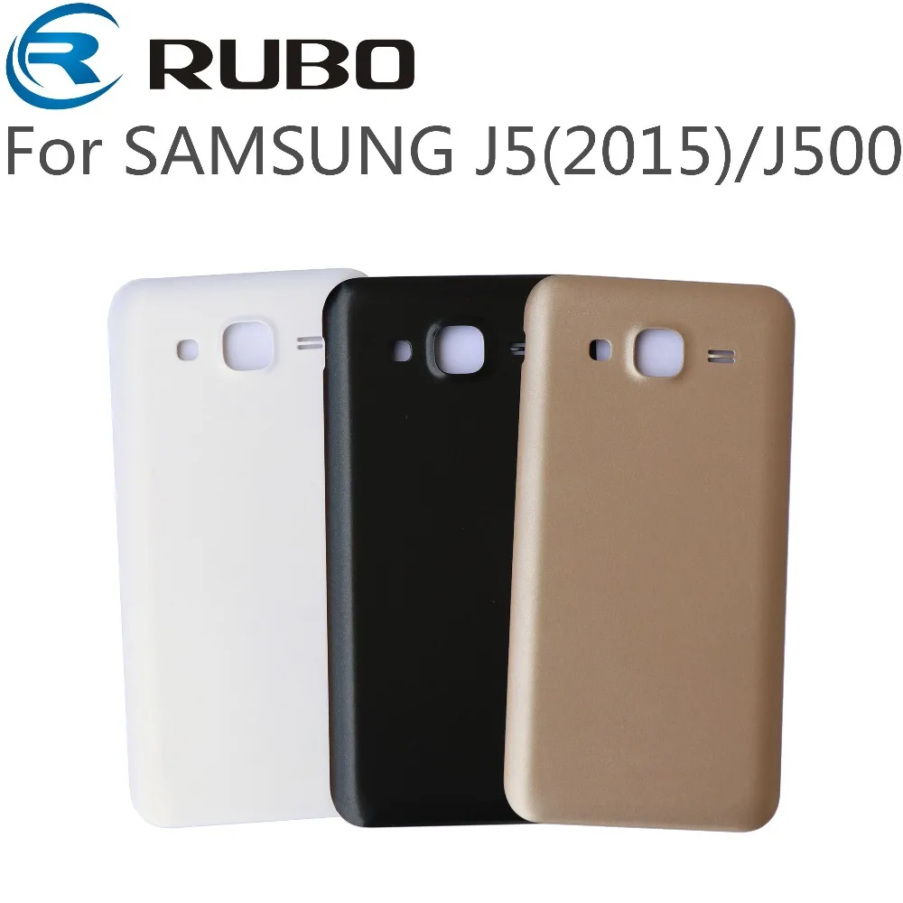 Крышка батарейного отсека для SAMSUNG Galaxy J5 J500 задняя крышка корпуса 2015|Корпусы и