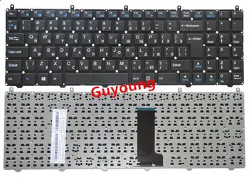 

Russian RU Keyboard for DNS Clevo W650EH W650SRH W650 W655 W650SR W650SC R650SJ W6500 W650SJ w655sc w650sh MP-12N76SU-430 Black