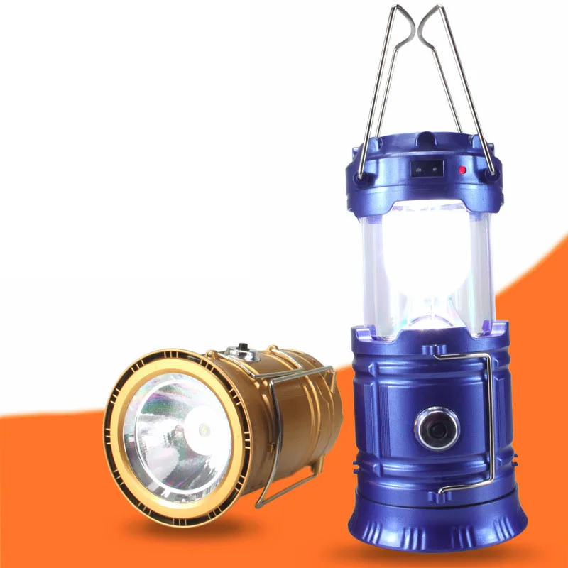 Super Lights LED Lantern Flashlights Outdoor Handheld Portable With US