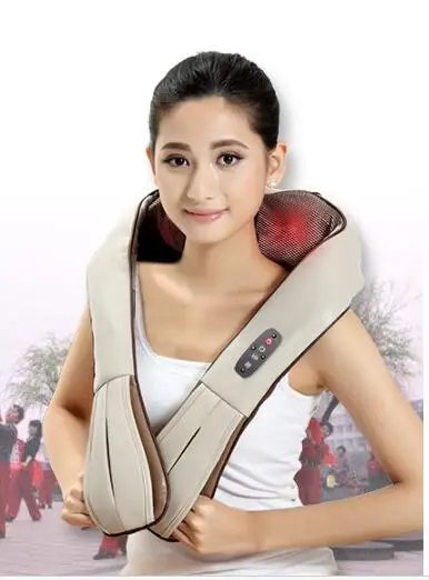 Top grade 2018 New wireless neck massager rechargeable Shoulder Massager Neck Massage kneading cervical massage shawl Top grade 2018 New wireless neck massager rechargeable Shoulder Massager Neck Massage kneading cervical massage shawl