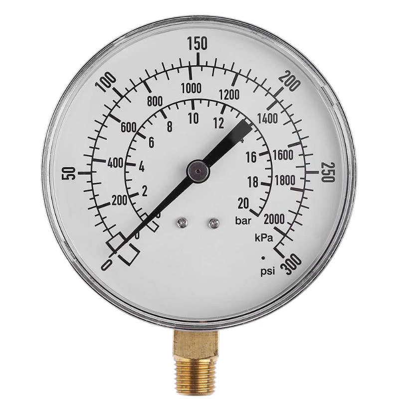 Ts Y90 1/4 дюйма Npt 3 5 Боковое крепление для лица 0 300Psi 20 бар 2000 кПа Регулируемый мини