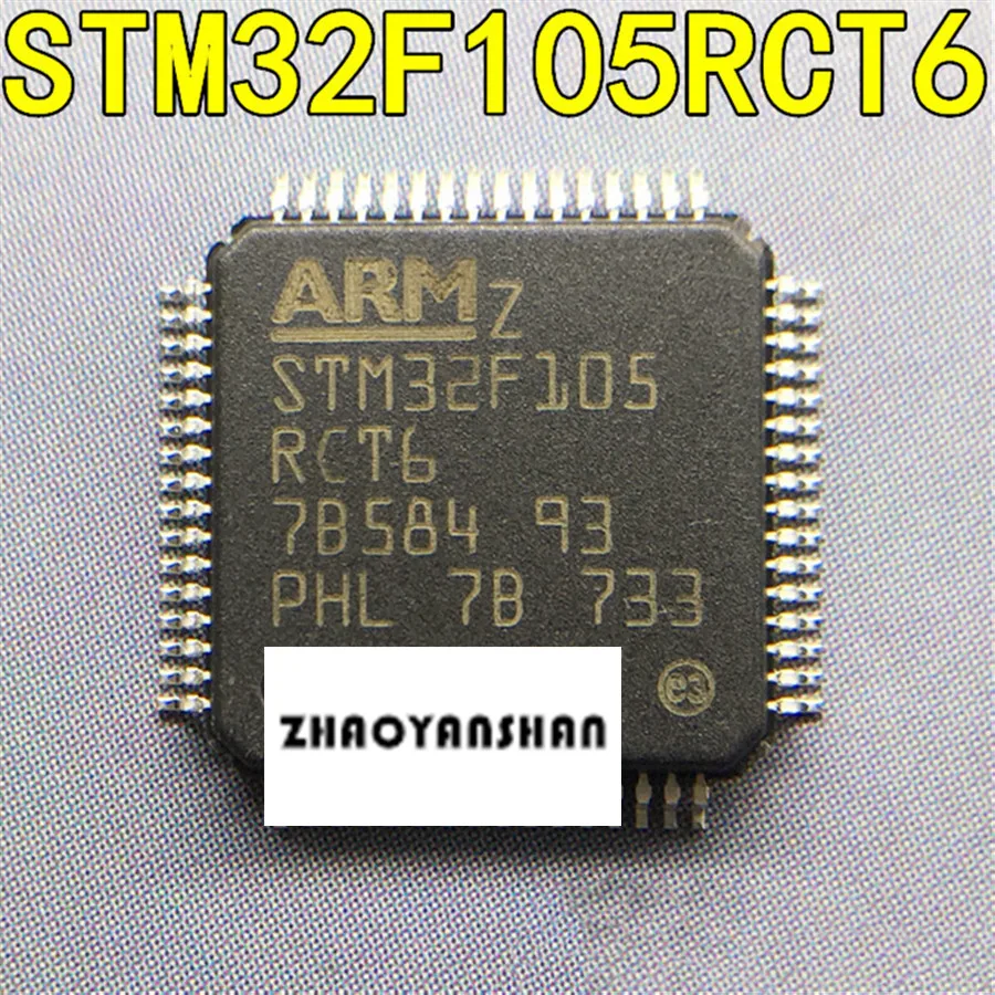 10 шт х STM32F105RCT6 STM32F105 LQFP64 Новая