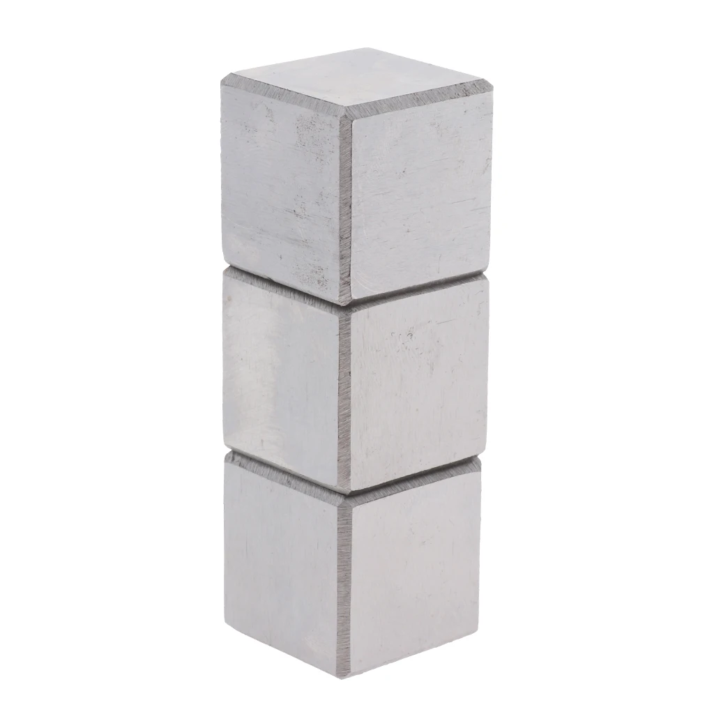 3PCS Steel Parallel Cube Blocks Milling Precision Machinist Set 40x40x40mm