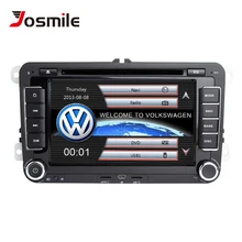 Автомобильный dvd-плеер Josmile 2 Din для VW Volkswagen Passat b6 b7 Skoda Octavia Superb 2 T5 Golf 5 сиденье для Polo leon радио gps навигация