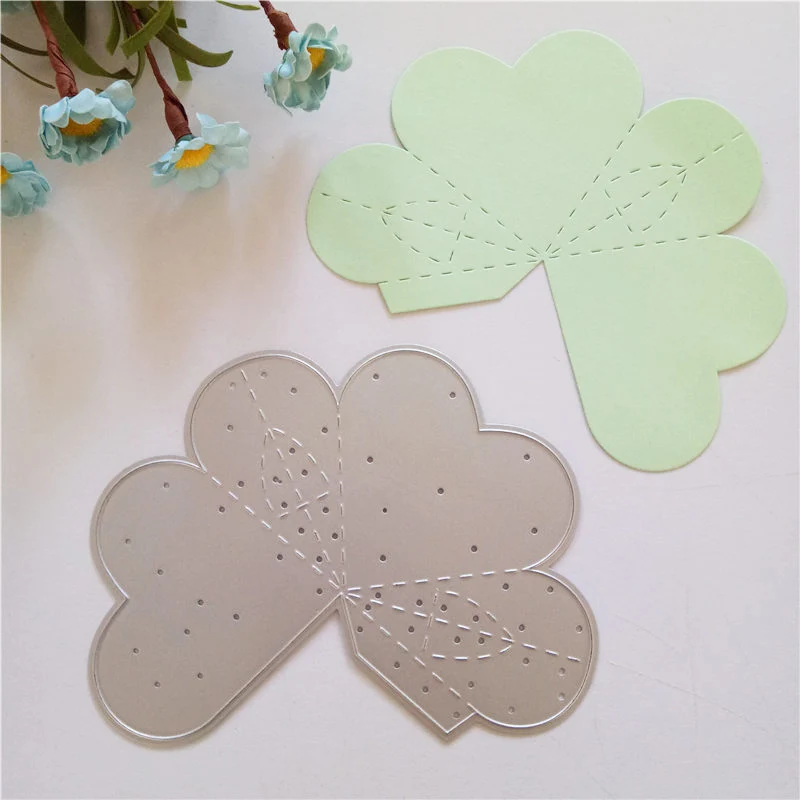 Irregular Figure heart cutting Dies Household fold paper products metal dies Craft Embossing Scrapbooking|Вырубные штампы| |