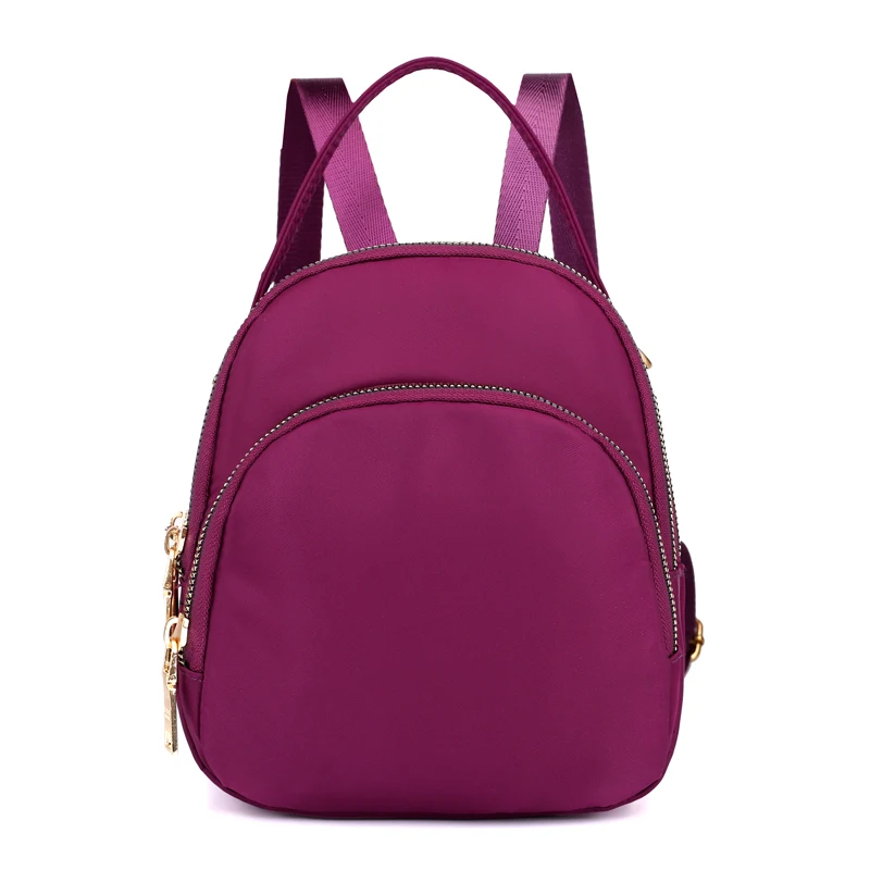 

Multifunction Fashion Mini Backpack For Women Casual Solid Color Small Youth Girls Daily Travel Practical Portable Bag