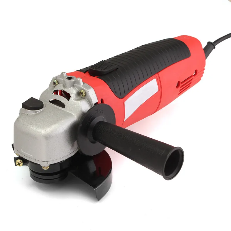 Doersupp 11000 RPM Angle Grinder 4-1/2'' Electric Metal Cutting Tool Small Hand Held Red Power Tool High Quality angle-grinder-electric