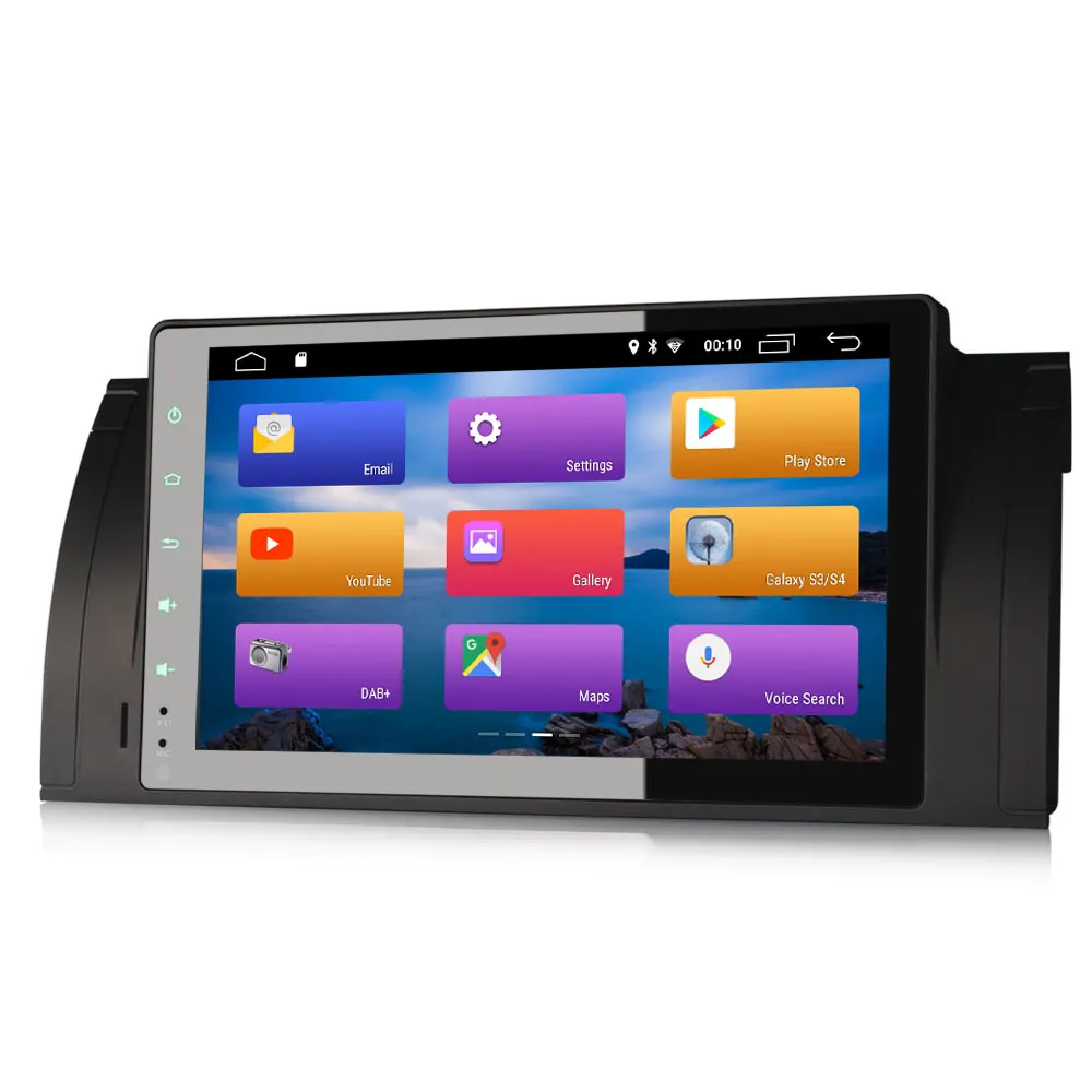 Clearance 9" Android 9.0 Pie OS Car Multimedia GPS Radio for BMW X5 E53 2000-2007 BMW E39 M5 1999-2003 BMW E39 1995-2003 BMW E38 1994-2001 0