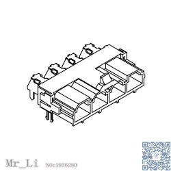 

42820-3223[MiniFit Sr Hdr Assy 093 Clip 3 Ckt Gold]