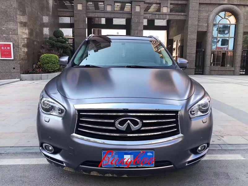 1 52x18 м украшение для автомобиля матовая хромированная виниловая оболочка