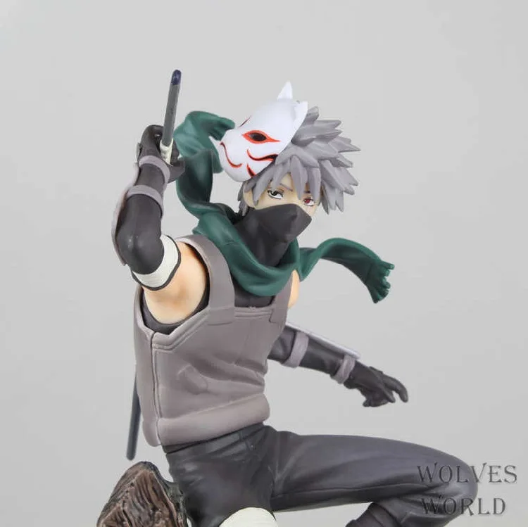 

NARUTO Hatake Kakashi Action Figure 24cm PVC Scale Model Hot Kid Toy 2015 New Year Decoration Japanese Anime