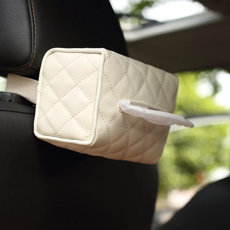 CHIZIYO креативный роскошный автомобильный солнцезащитный козырек подвесной бумажный полотенце для заднего сиденья автомобиля подлокотники Центральная бумажная коробка под салфетку