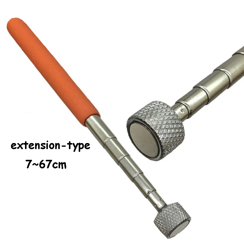 Портативный Телескопический магнитный стержень для сбора палки расширяющийся магнит 3,5 фунтов рыболовные снасти автомобиль велосипед аксессуар инструмент
