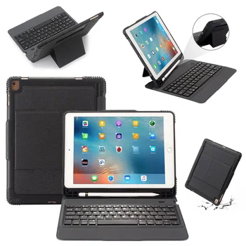 

Detachable Russian/Hebrew/Spanish Wireless Bluetooth 3.0 Keyboard Cover Funda Case For Apple iPad 9.7 2018/2017/Air/Air2/Pro 9.7